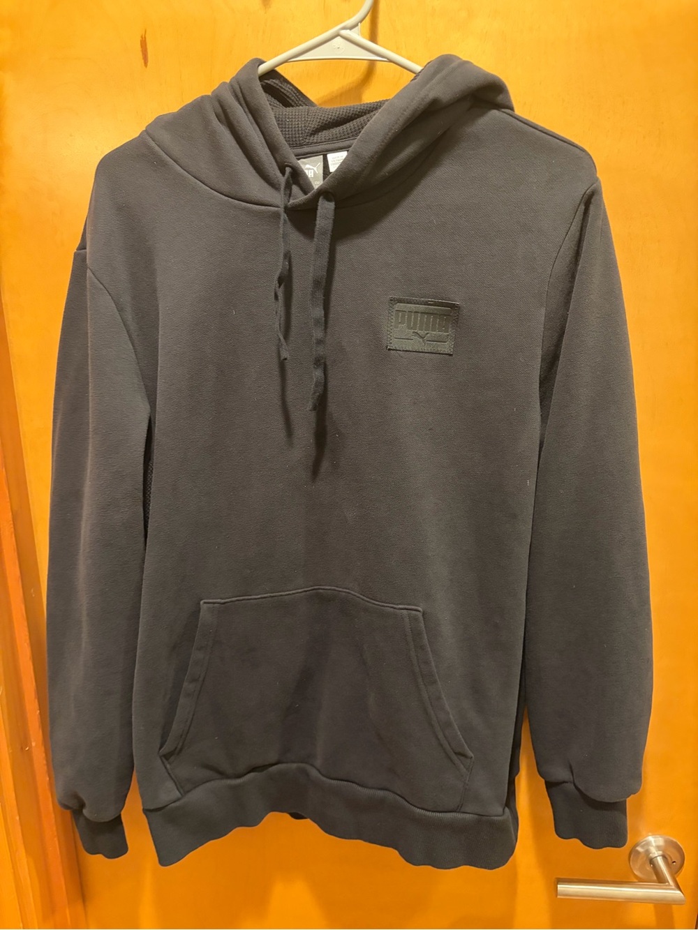 Puma Men's black Pullover Hoodie